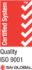 ISO-9001 Certified System logo